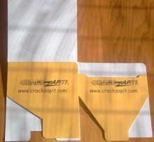 First assembly step for POP display First assembly step for POP display